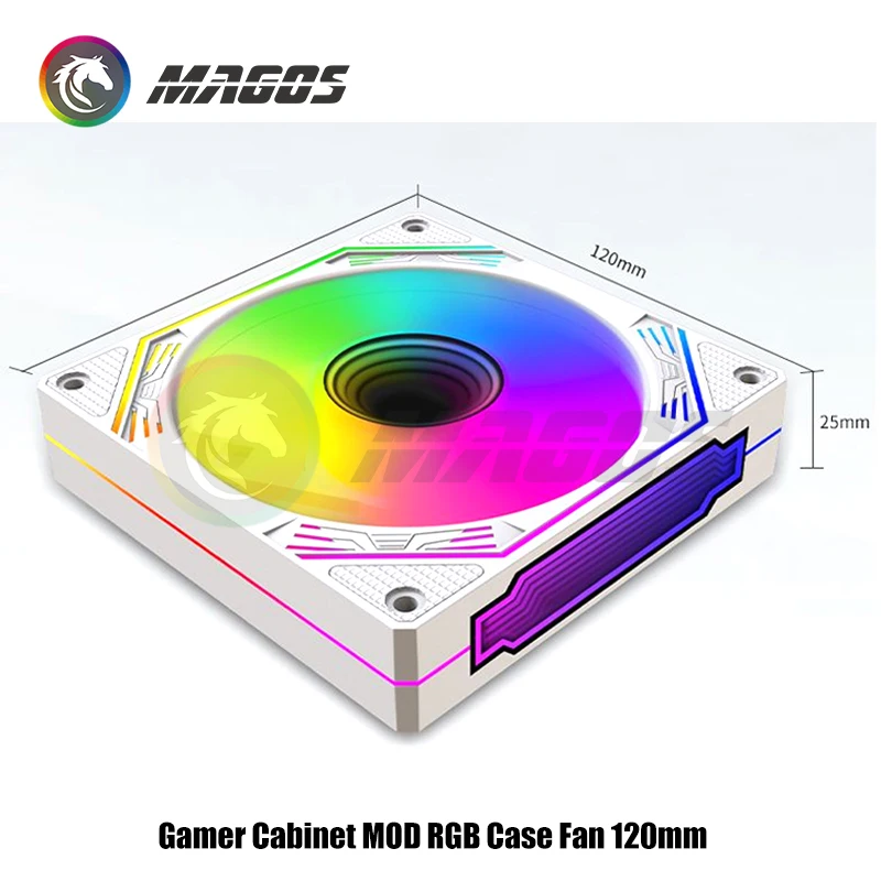 Ventilador RGB de 12CM con Esp - Fly Line reseña y precio