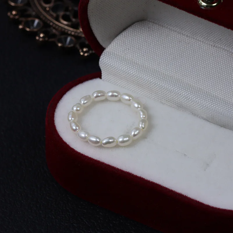Anillo de perlas naturales de  - Freshwater Line reseña y precio