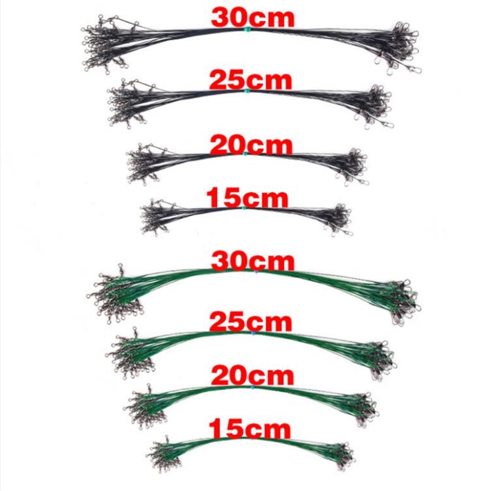 Línea de pesca de acero antimo - Leader Line reseña y precio