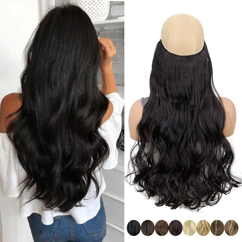 Extensiones de cabello sintéti - Monofilament Line reseña y precio