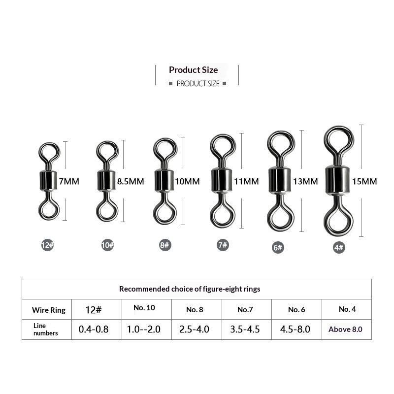 LAKBAT 100PCS Conectores Girat - Saltwater Line reseña y precio